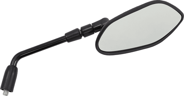EMGO 0640-1571 Mirror - OEM - Replacement - Side View - Oblong - Black - Left - Each — image 1 of 2