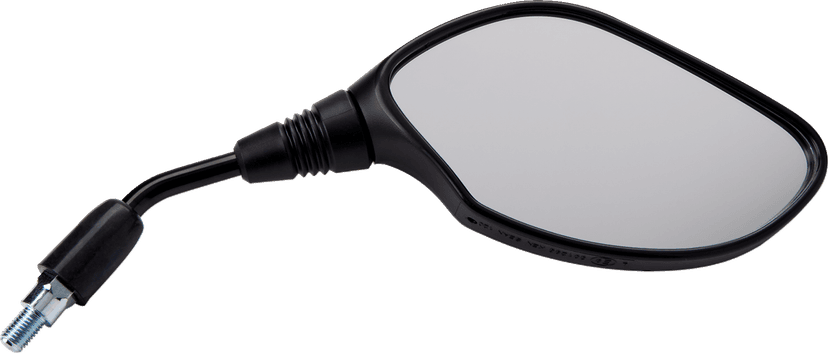 PARTS UNLIMITED 0640-1693 Mirror - Side View - Oval - Black - Right
