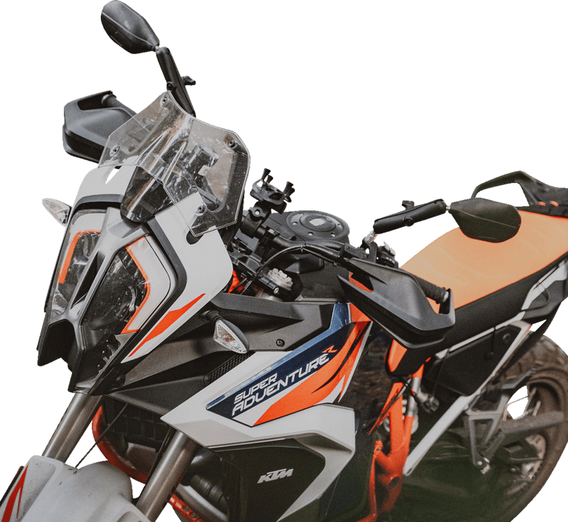 RAM MOUNTS 06401719 Tough-Mirror™ - Side View - Oval - Black - Left/Right - Long Arm — image 5 of 6