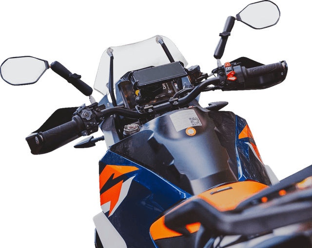 RAM MOUNTS 06401721 Tough-Mirror™ - Side View - Oval - Black - Left with Ball — image 3 of 4