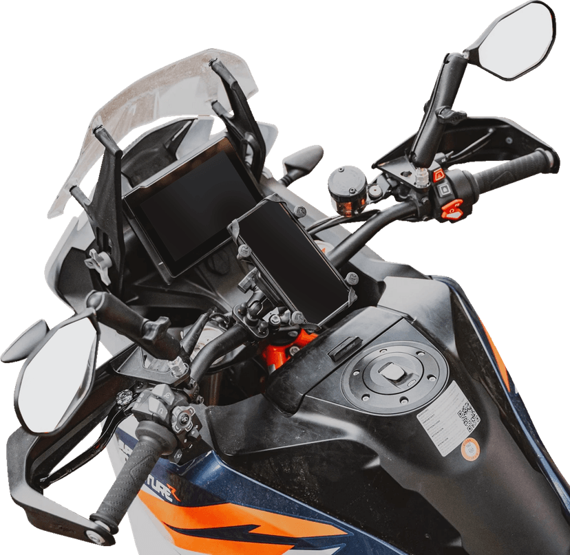 RAM MOUNTS 06401723 Tough-Mirror™ - Side View - Oval - Black - Right with Ball — image 5 of 5