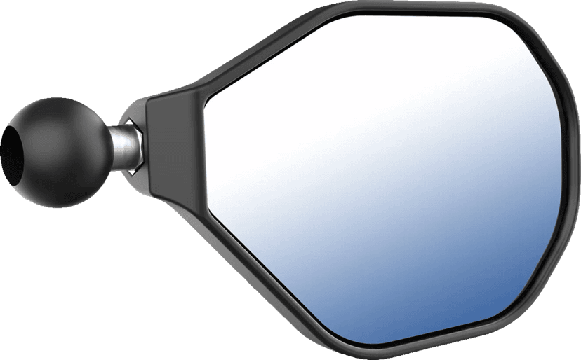 RAM MOUNTS 06401723 Tough-Mirror™ - Side View - Oval - Black - Right with Ball — image 1 of 5