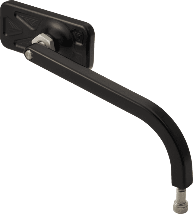 JOKER MACHINE 0640-1765 Mirror - No. 1 - Standard - Rectangle - Black - Right — image 2 of 2
