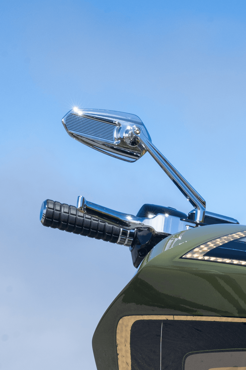 KODLIN USA 0640-1860 Mirror - Ascent Pro - Chrome - Right - Each — image 4 of 4