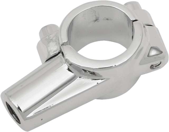 EMGO 0641-0186 Mirror Mount - 7/8" - Chrome - Left