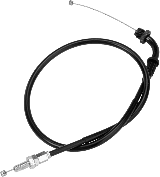 MOTION PRO 0650-0047 Black Vinyl Throttle Cable - Push - '00-'04 GSX-R