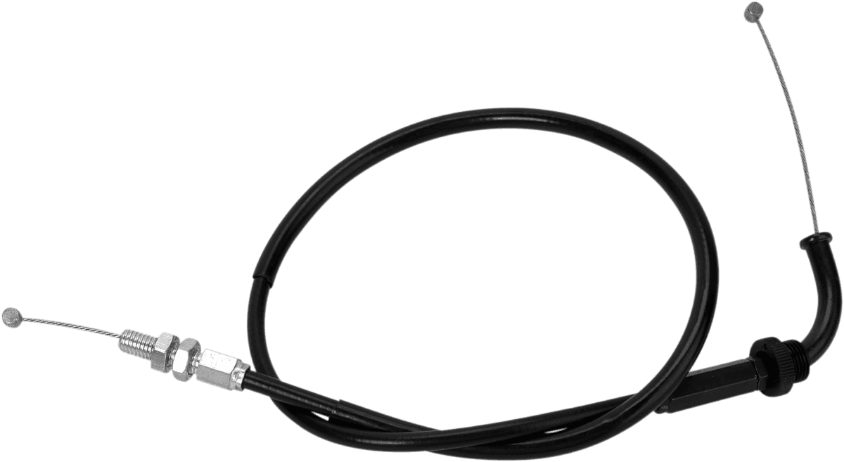 MOTION PRO 0650-0049 Black Vinyl Throttle Cable - Push - '99-'01 GSX1300R Hayabusa