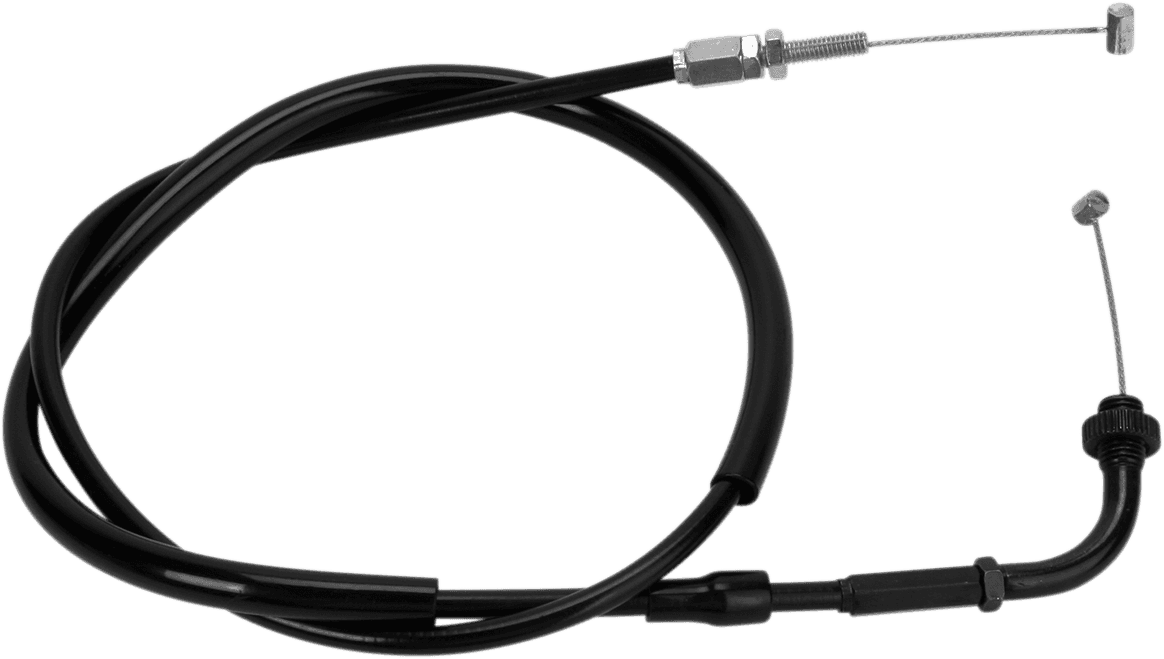 MOTION PRO 0650-0056 Black Vinyl Throttle Cable - Pull - '84-'88 Honda VF/VT