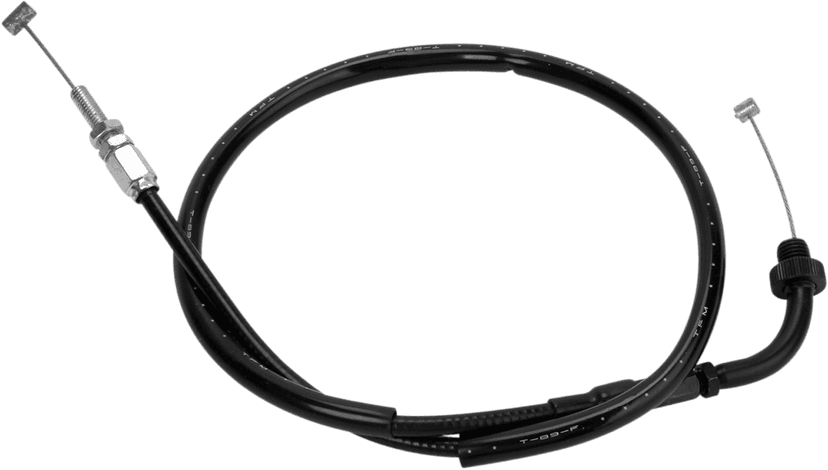 MOTION PRO 0650-0057 Black Vinyl Throttle Cable - Pull - '87-'96 CBR1000F Hurricane