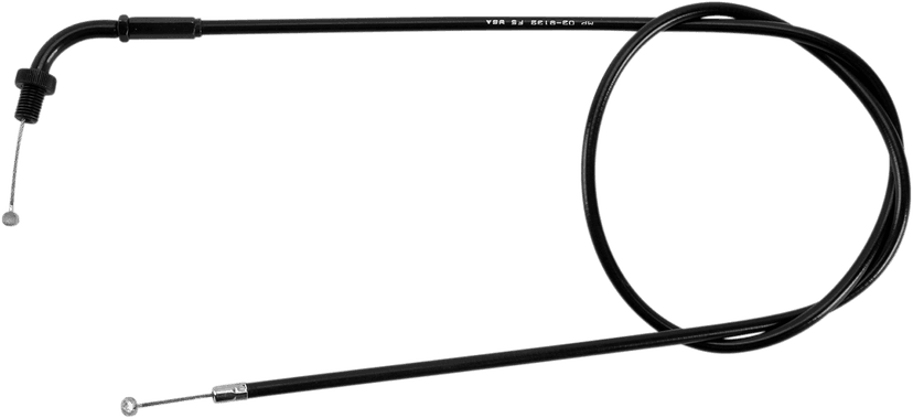 MOTION PRO 0650-0066 Black Vinyl Throttle Cable - Pull - '82-'05 KZ1000C/P Police