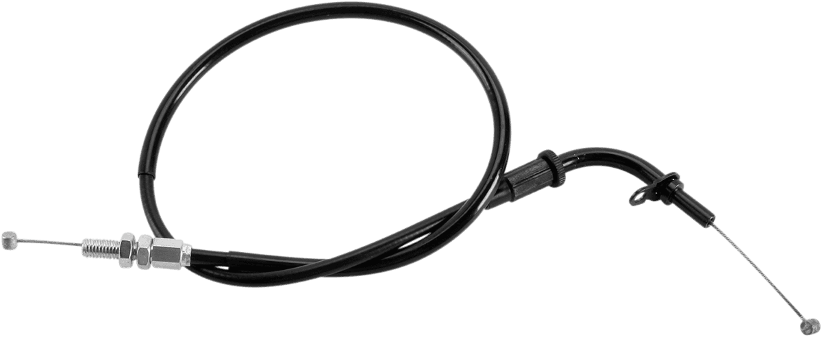 MOTION PRO 0650-0105 Black Vinyl Throttle Cable - Pull - '99-'01 GSX1300R Hayabusa