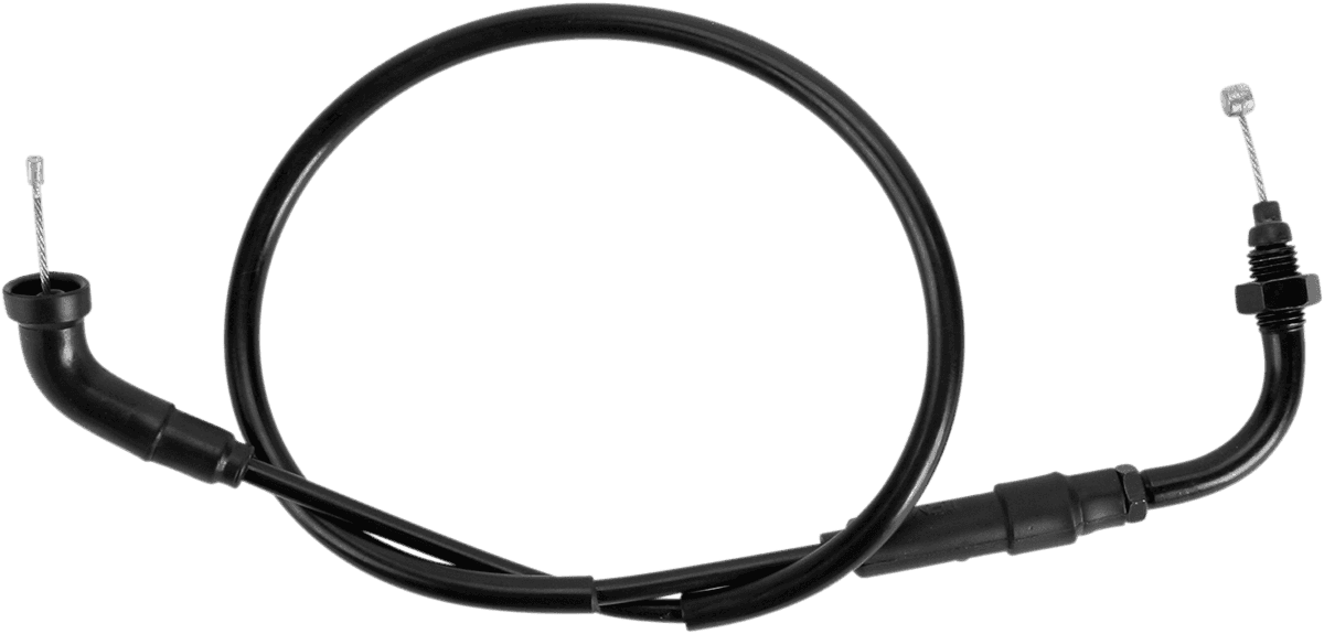 MOTION PRO 0650-0121 Black Vinyl Throttle Cable - Pull - '86-'25 Honda 50