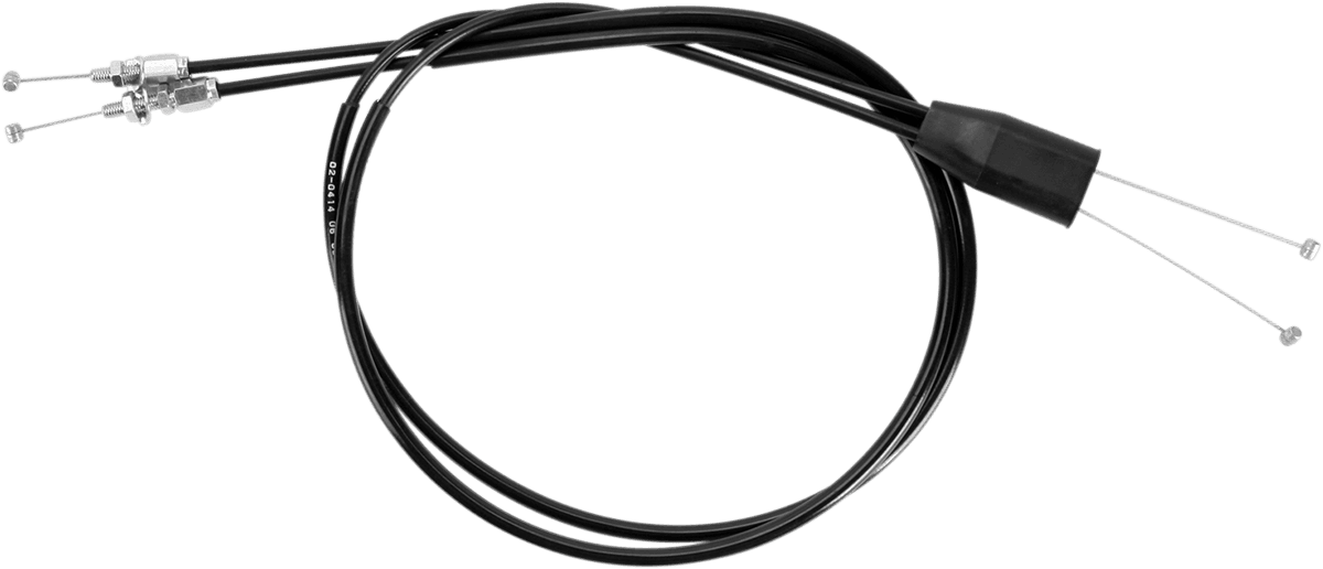 MOTION PRO 0650-0122 Black Vinyl Throttle Cable - Push/Pull - '02-'17 CRF