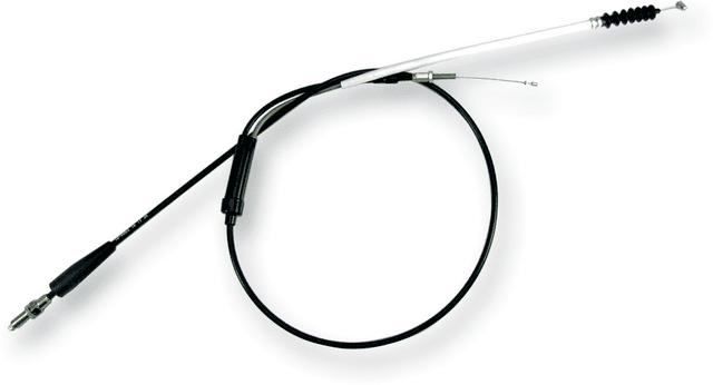 MOTION PRO 0650-0136 Black Vinyl Throttle Cable - Pull - '89-'99 Polaris