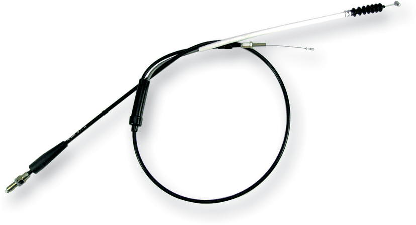 MOTION PRO 0650-0136 Black Vinyl Throttle Cable - Pull - '89-'99 Polaris