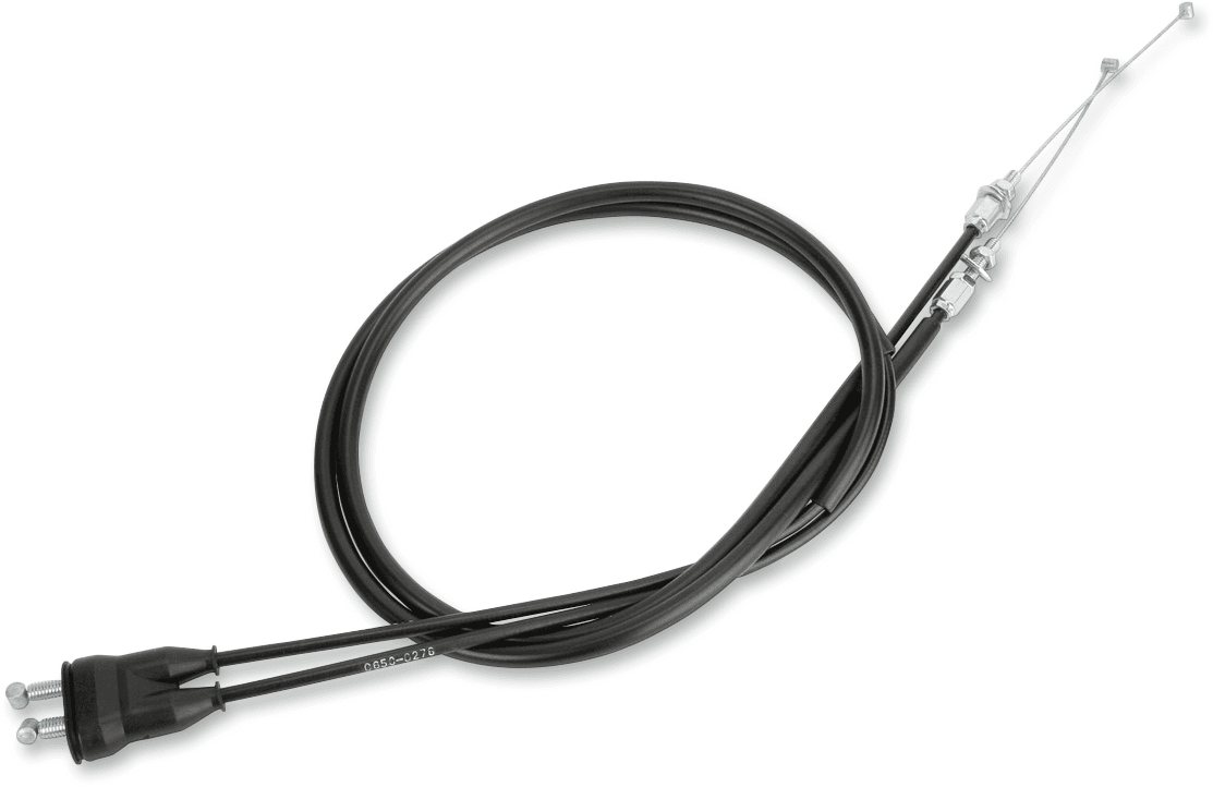 PARTS UNLIMITED 0650-0276 Vinyl Covered Throttle Cable - '02-'15 CRF