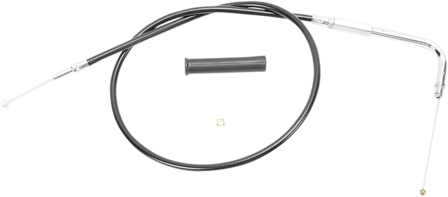 DRAG SPECIALTIES 0650-0325 Black Vinyl Throttle Cable - 28-1/2"