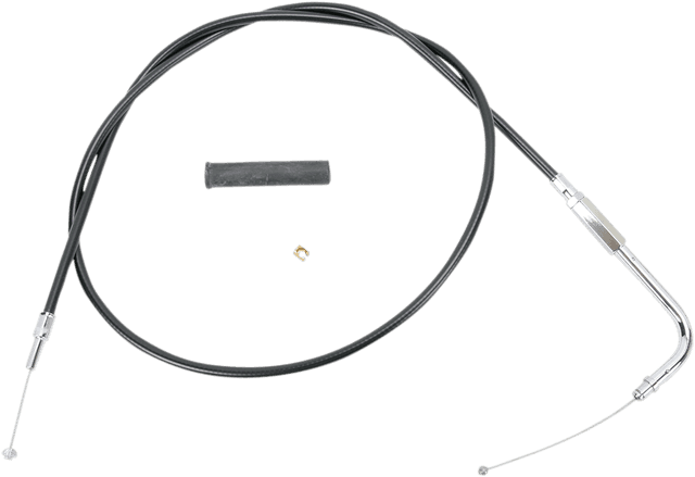 DRAG SPECIALTIES 0650-0342 Black Vinyl Throttle Cable - 47-1/2"