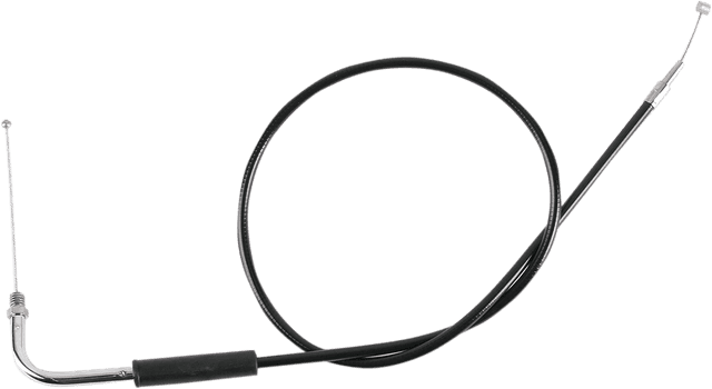DRAG SPECIALTIES 0650-0346 Black Vinyl Throttle Cable - 33"