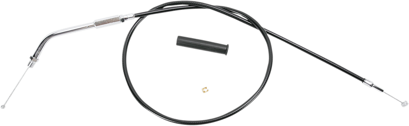 DRAG SPECIALTIES 0650-0347 Black Vinyl Throttle Cable - 30"