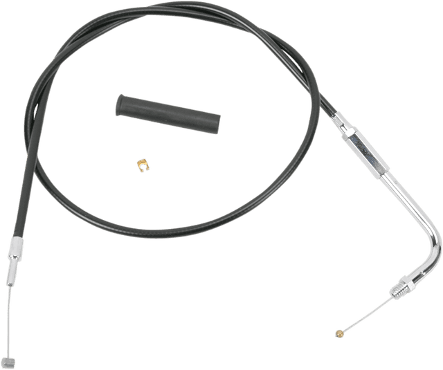 DRAG SPECIALTIES 0650-0354 Black Vinyl Throttle Cable - 36-1/2"