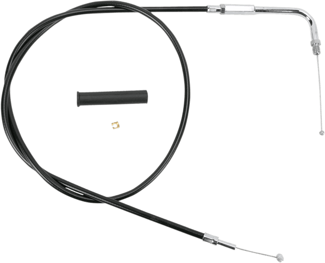 DRAG SPECIALTIES 0650-0359 Black Vinyl Throttle Cable - 48"