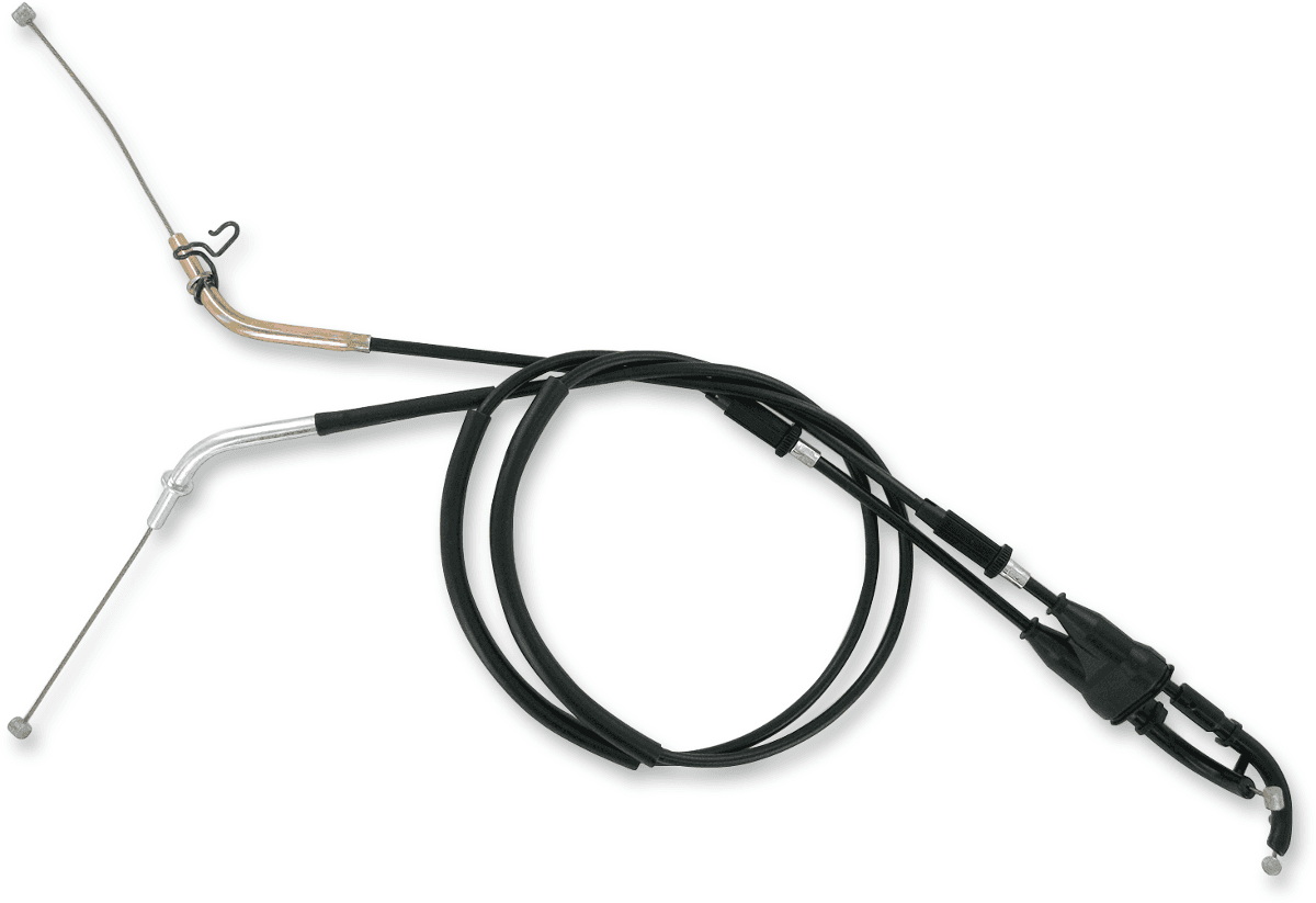 PARTS UNLIMITED 0650-0648 Black Vinyl Throttle Cable - Kawasaki