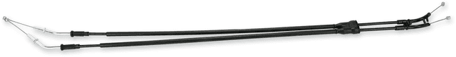 PARTS UNLIMITED 0650-0650 Black Vinyl Throttle Cable - Kawasaki