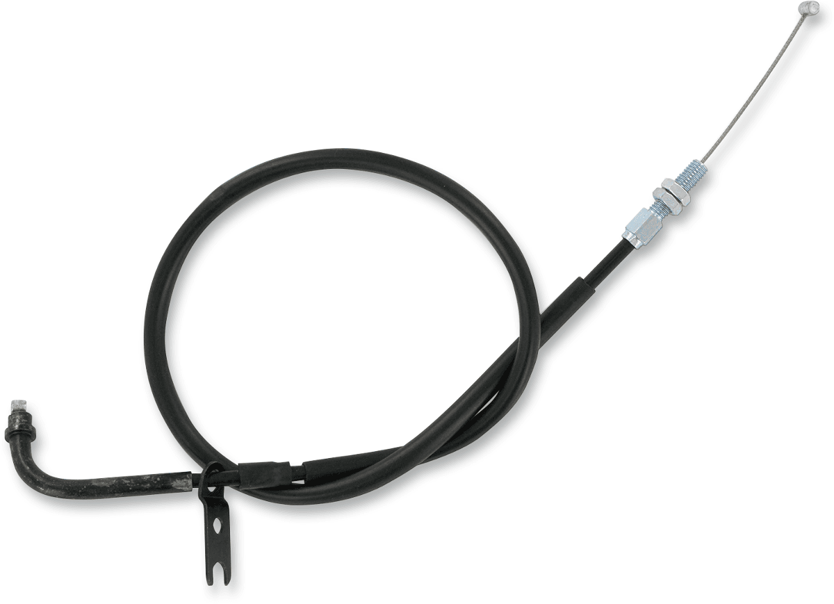 PARTS UNLIMITED 0650-0657 Black Vinyl Throttle Cable - Suzuki