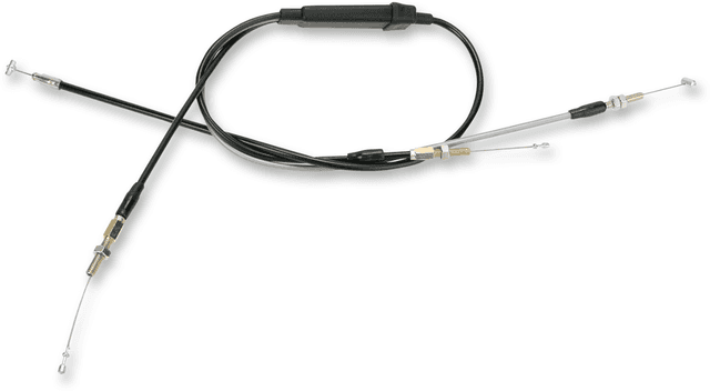 PARTS UNLIMITED 0650-0693 Black Vinyl Throttle Cable - Polaris