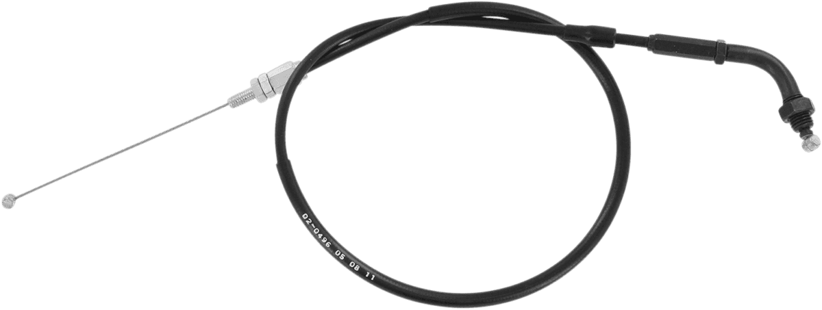 MOTION PRO 0650-0778 Black Vinyl Throttle Cable - Pull - '03-'06 CBR600RR