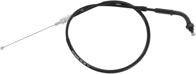 MOTION PRO 0650-0778 Black Vinyl Throttle Cable - Pull - '03-'06 CBR600RR