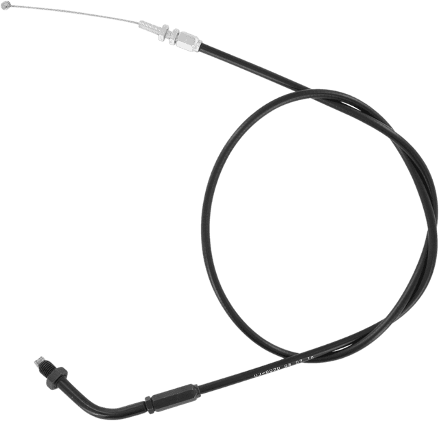 MOTION PRO 0650-0789 Black Vinyl Throttle Cable - Pull - '78-'83 Kawasaki KZ