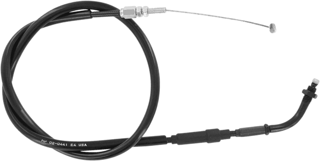 MOTION PRO 0650-0808 Black Vinyl Throttle Cable - Pull - '96-'12 CMX250C