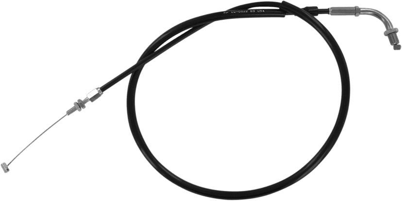 MOTION PRO 0650-0869 Black Vinyl Throttle Cable - Pull - '04-'09 VT750C