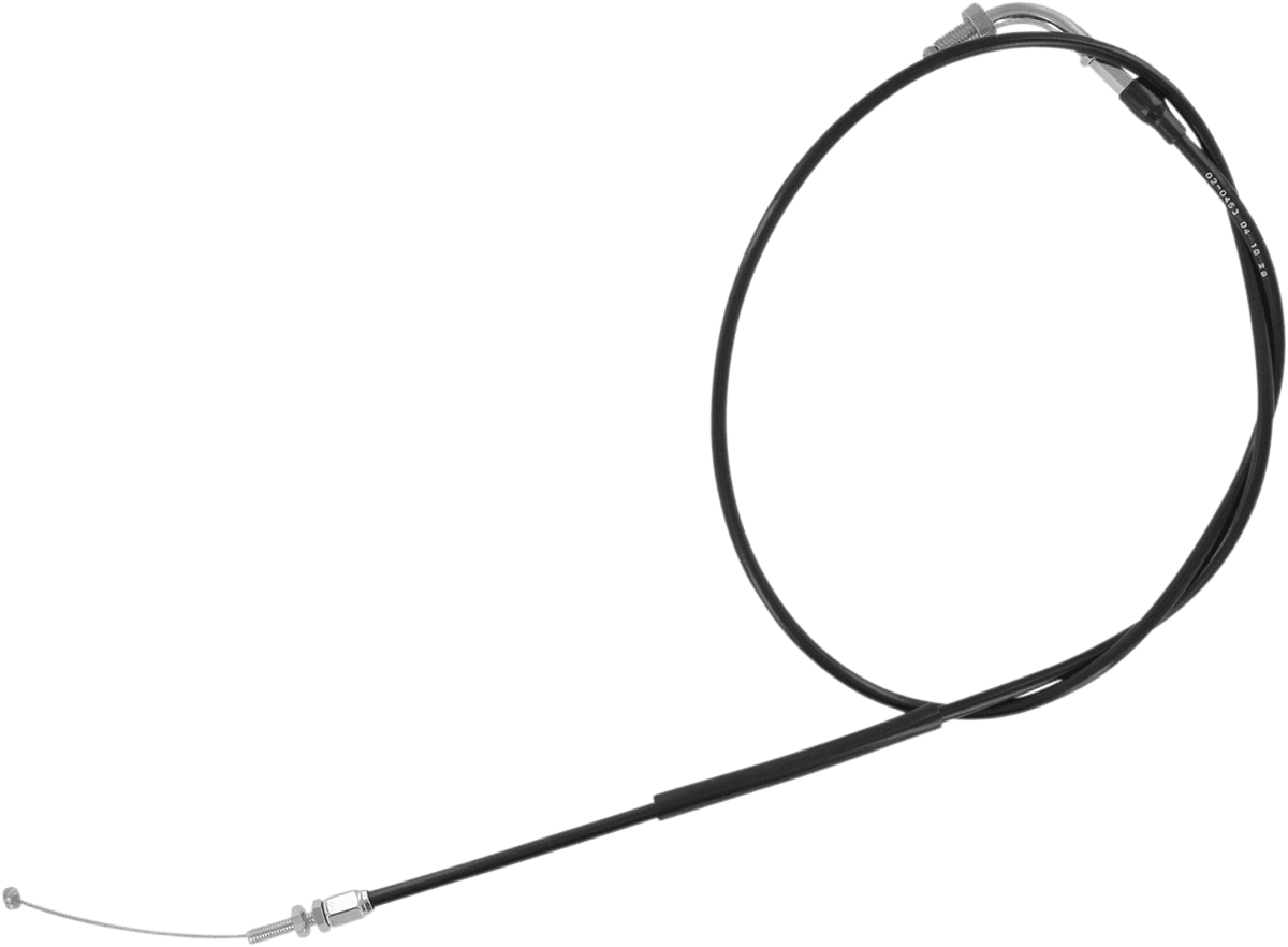 MOTION PRO 0650-0880 Black Vinyl Throttle Cable - Pull - '02-'08 VTX1800