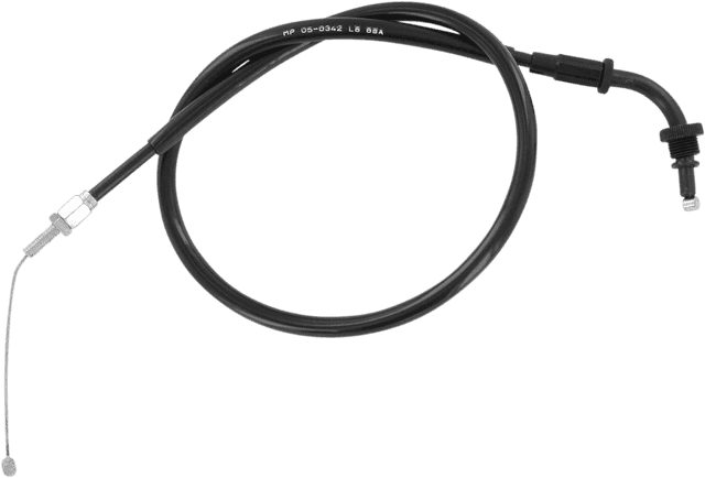MOTION PRO 0650-0883 Black Vinyl Throttle Cable - Push - '99-'02 YZF-R6