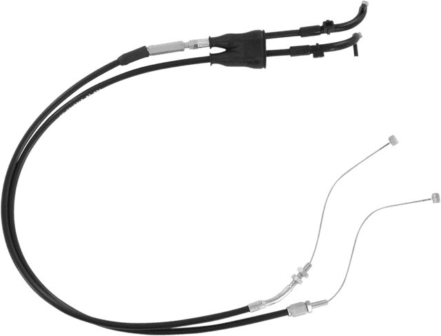 MOTION PRO 0650-0888 Black Vinyl Throttle Cable - Push/Pull - '98-'01 YZF-R1