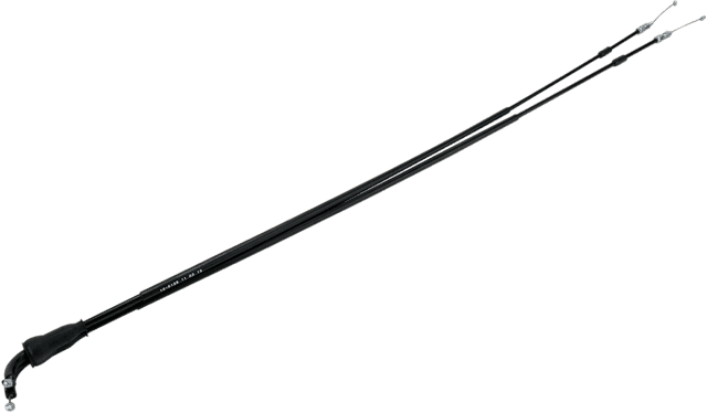 MOTION PRO 0650-1057 Black Vinyl Throttle Cable - Push/Pull - +3" - '03-'16 Husaberg/Husqvarna/KTM — image 1 of 2