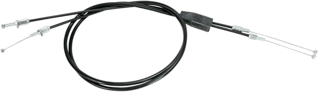 MOTION PRO 0650-1145 Black Vinyl Throttle Cable - Push/Pull - +2" - '02-'17 CRF — image 1 of 2