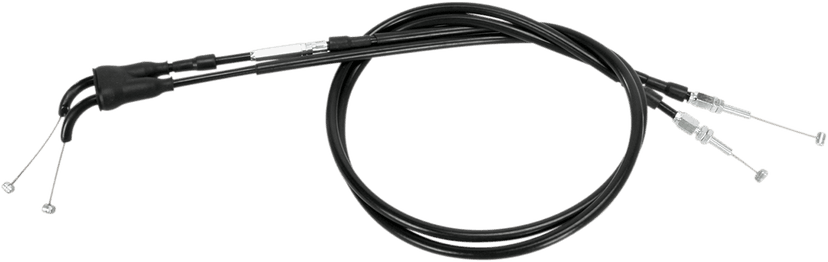 MOTION PRO 0650-1152 Black Vinyl Throttle Cable - Push/Pull - '05-'12 Suzuki RM — image 1 of 2