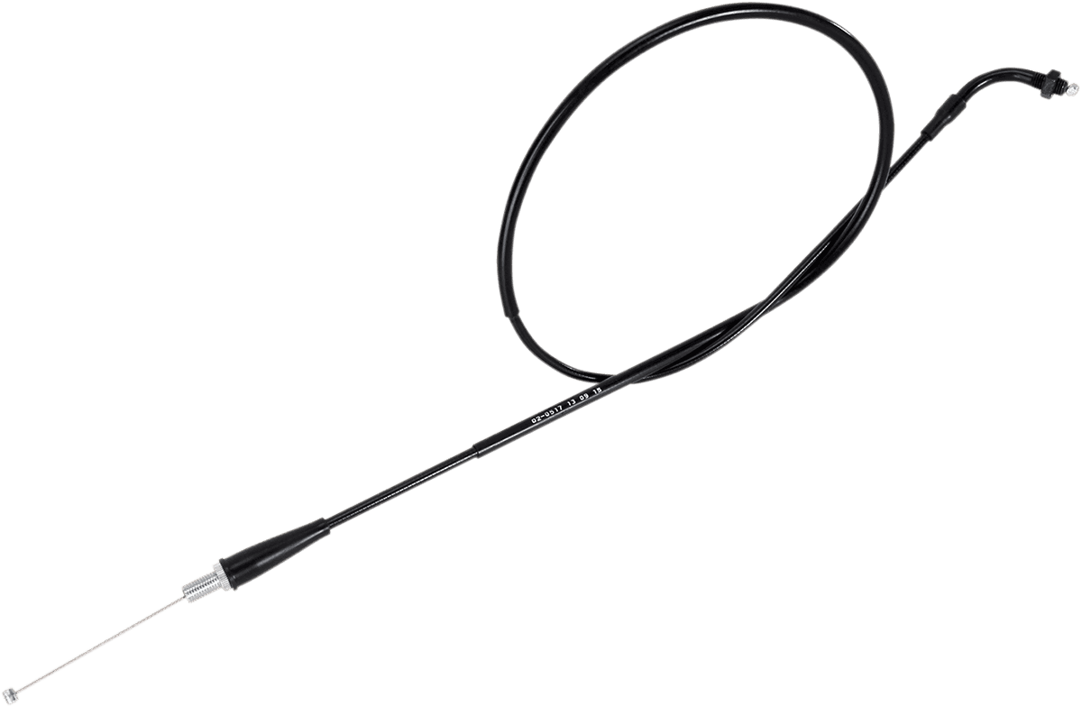 MOTION PRO 0650-1376 Black Vinyl Throttle Cable - Pull - '99-'14 TRX400