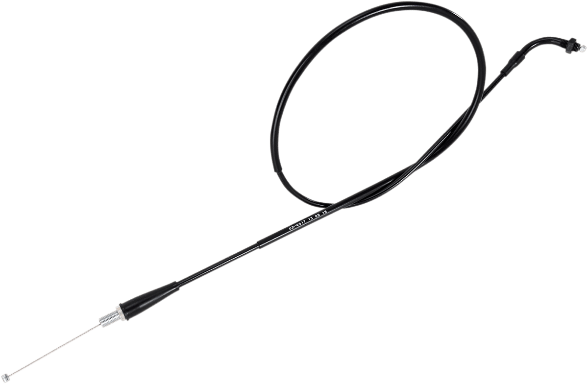 MOTION PRO 0650-1376 Black Vinyl Throttle Cable - Pull - '99-'14 TRX400