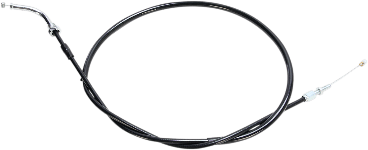 MOTION PRO 0650-1381 Black Vinyl Throttle Cable - Push - +8" - '04-'09 VT750C