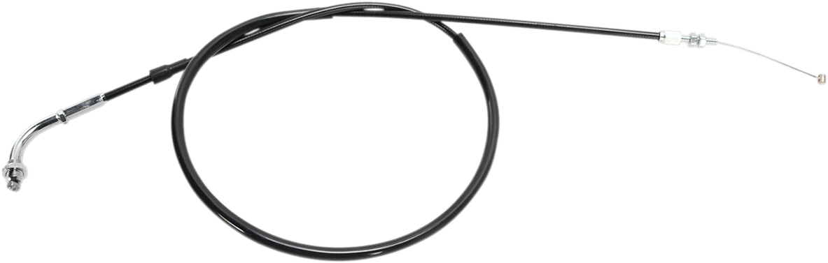 MOTION PRO 0650-1384 Black Vinyl Throttle Cable - Pull - +6" - '11-'24 VT750C