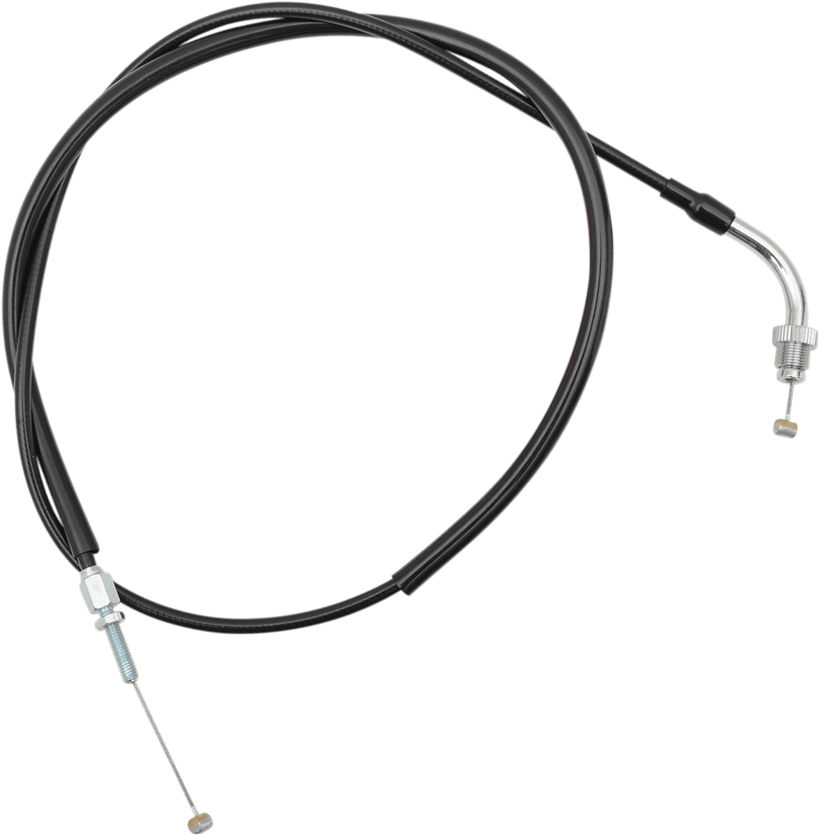 MOTION PRO 0650-1385 Black Vinyl Throttle Cable - Push - +6" - '11-'24 VT750C