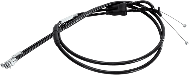MOTION PRO 0650-1577 Black Vinyl Throttle Cable - Push/Pull - '06-'13 Yamaha WR/YZ
