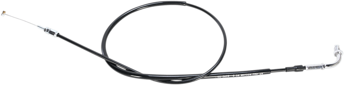 MOTION PRO 0650-1600 Black Vinyl Throttle Cable - Pull - +12" - '01-'07 VT750DC