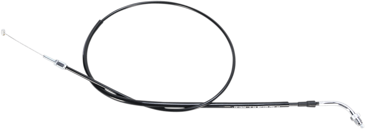 MOTION PRO 0650-1601 Black Vinyl Throttle Cable - Push - +12" - '01-'07 VT750DC