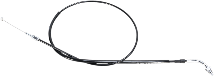 MOTION PRO 0650-1601 Black Vinyl Throttle Cable - Push - +12" - '01-'07 VT750DC